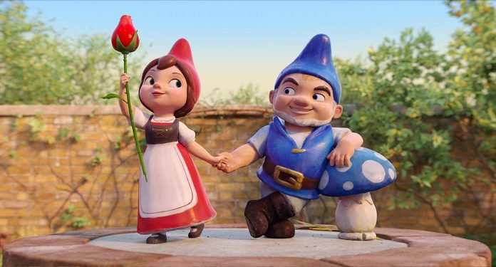 gnomeu e julieta o misterio do jardim