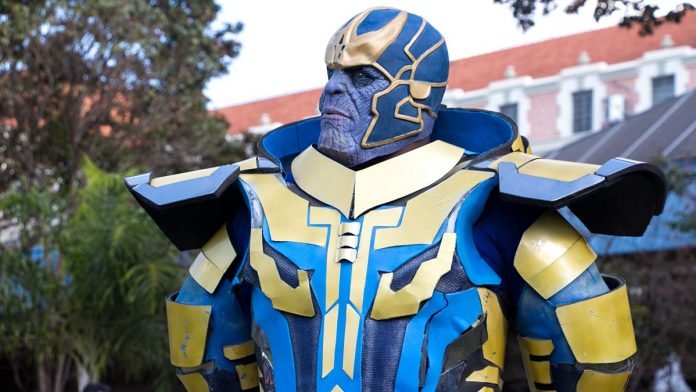 cosplay de thanos mega caf 2018