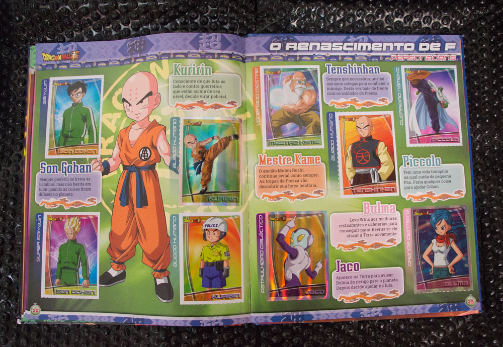 livro ilustrado Dragon Ball Super