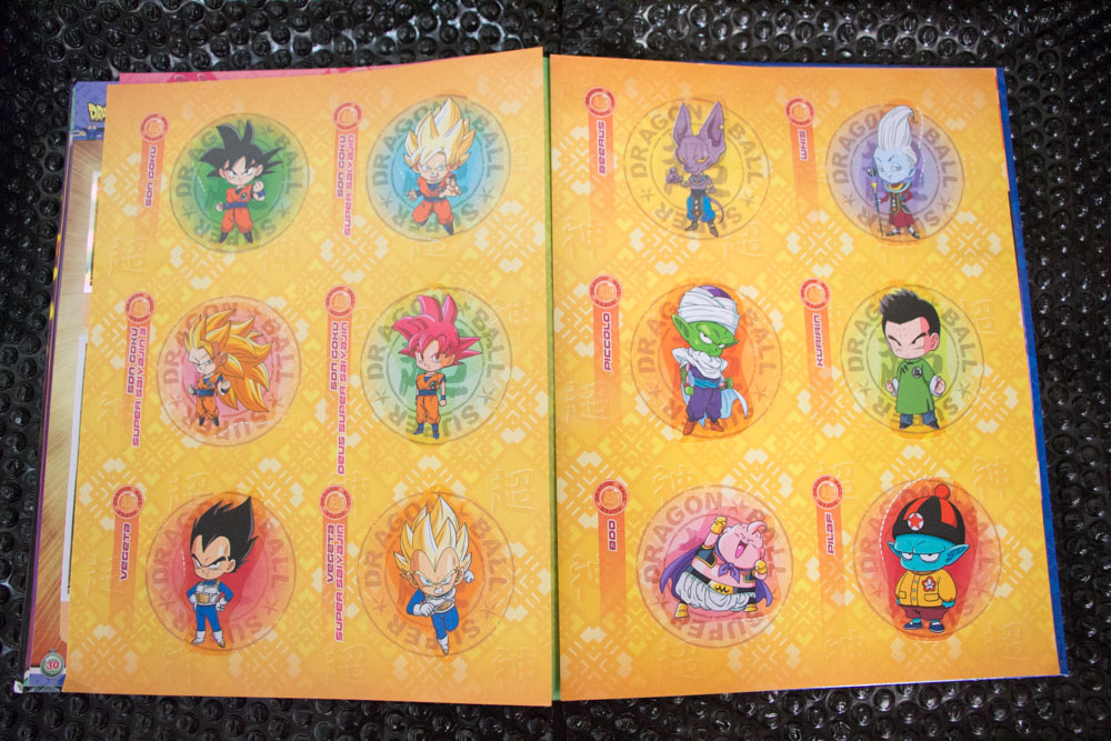 livro ilustrado Dragon Ball Super
