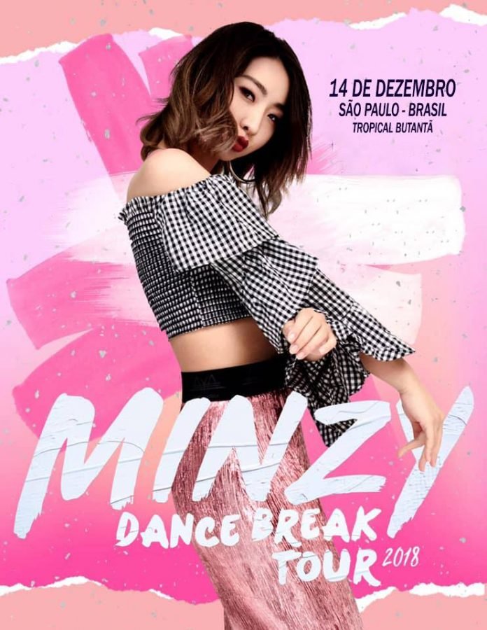 minzy dance break tour 2018 poster minzy dance break tour 2018 poster