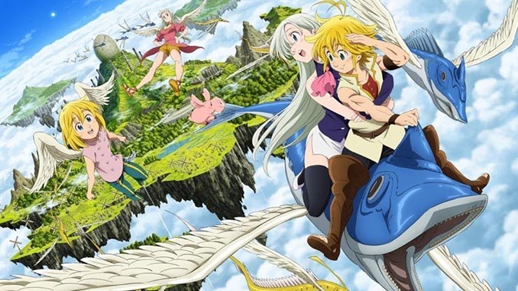 O filme de Nanatsu no Taizai já está disponível na plataforma da Netflix