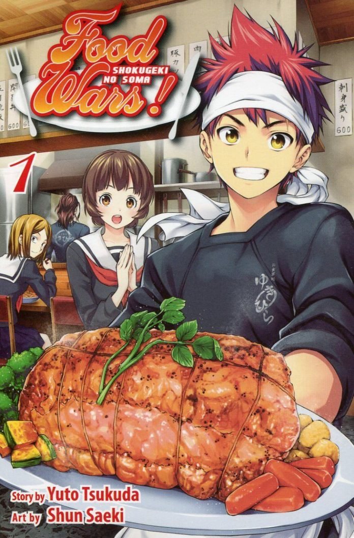Shokugeki no Souma (Food Wars) capa japonesa Shokugeki no Souma (Food Wars) capa japonesa