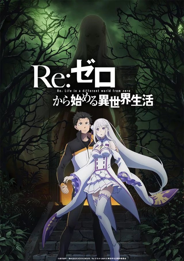 Kadokawa anuncia a terceira temporada de Re:ZERO -Starting Life in Another  World