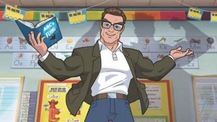 Arnold Schwarzenegger Superhero Kindergarten
