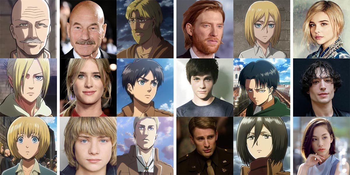 Como seria Shingeki no Kyojin versão Hollywood? - Suco de Mangá