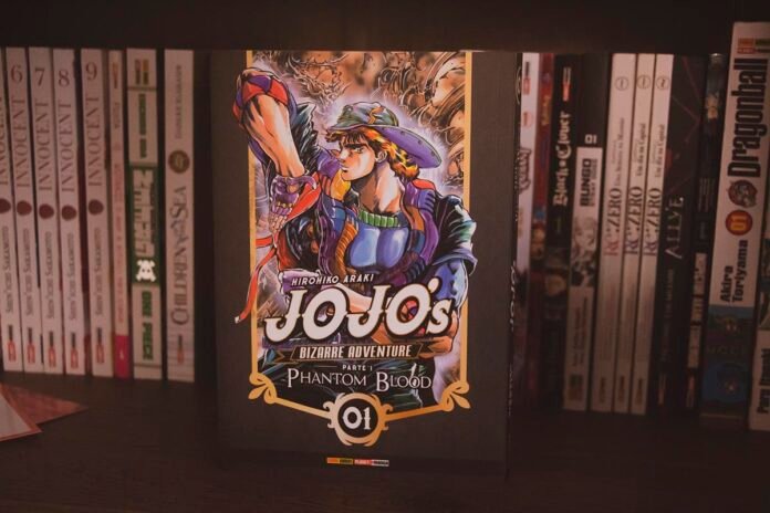 jojo phantom blood manga paninii