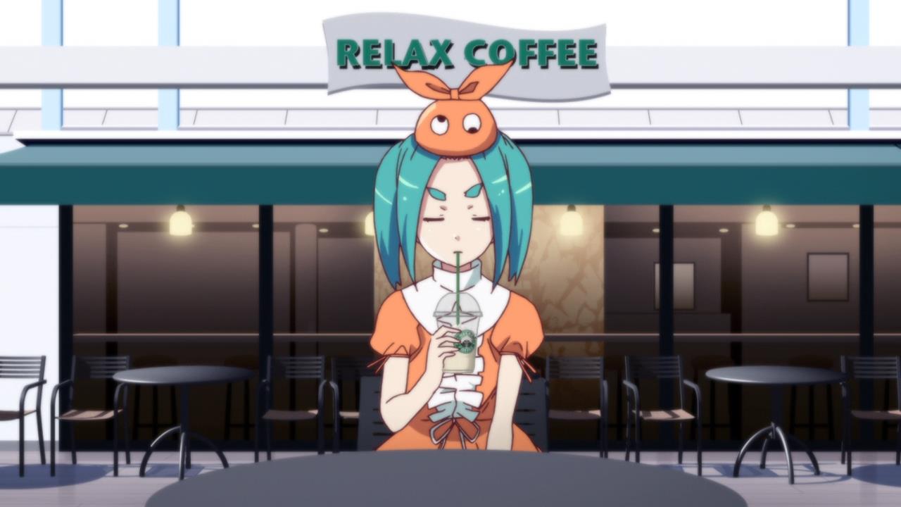 Starbucks nos animes - Relax Coffee (Monogatari)