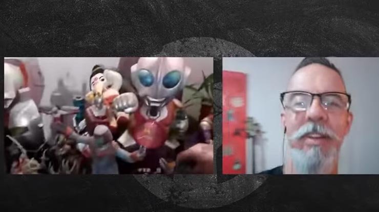 João Gordo mostra sua coleção de Ultraman em canal no YouTube João Gordo mostra sua coleção de Ultraman em canal no YouTube