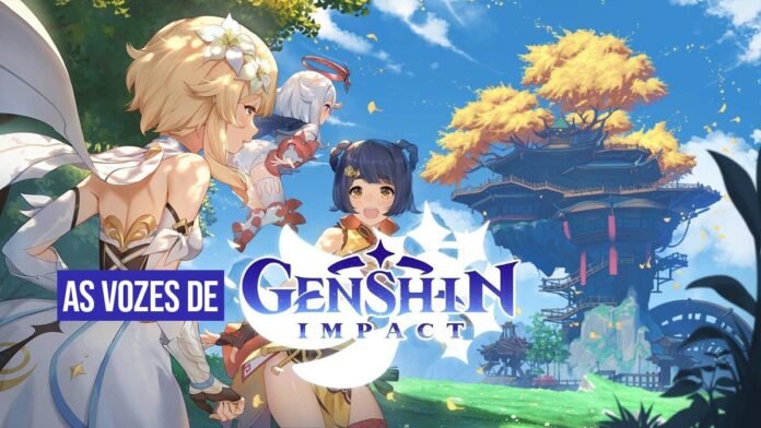 vozes seiyuu dubladores genhin impact