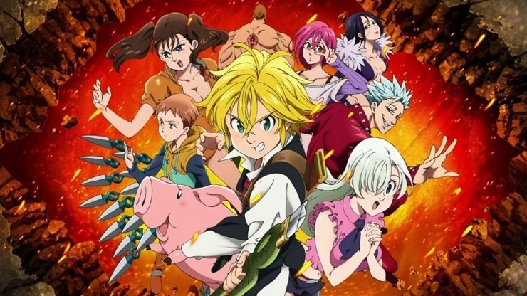 NOVO FILME DE NANATSU NO TAIZAI ANUNCIADO PARA 2021! E A DIVINDADE