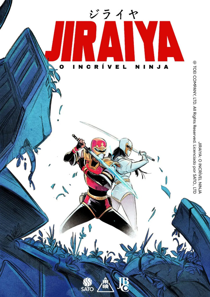 Jiraya O Incrível Ninja capa manga JBC