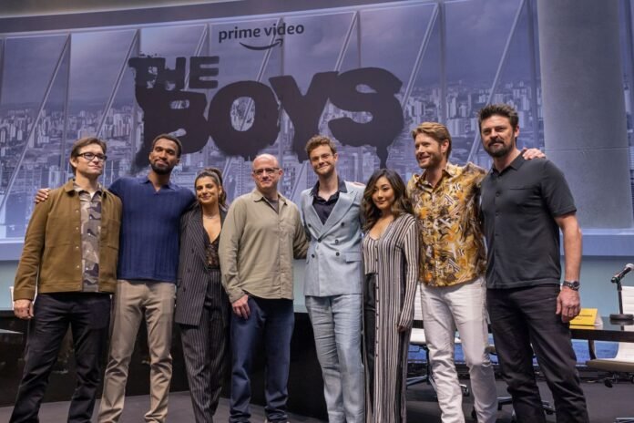 The Boys coletiva