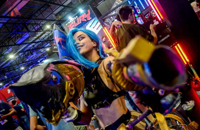 brasil game show 2022 especial cosplay belga