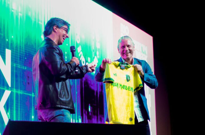 bruce dickinson rio innovation week 2022
