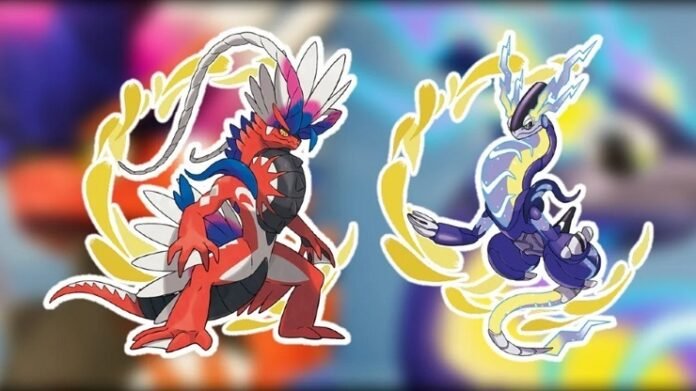 Koraidon Miraidon Pokémon Scarlet e Violet
