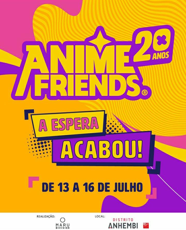 Anime Friends 2023, divulgação