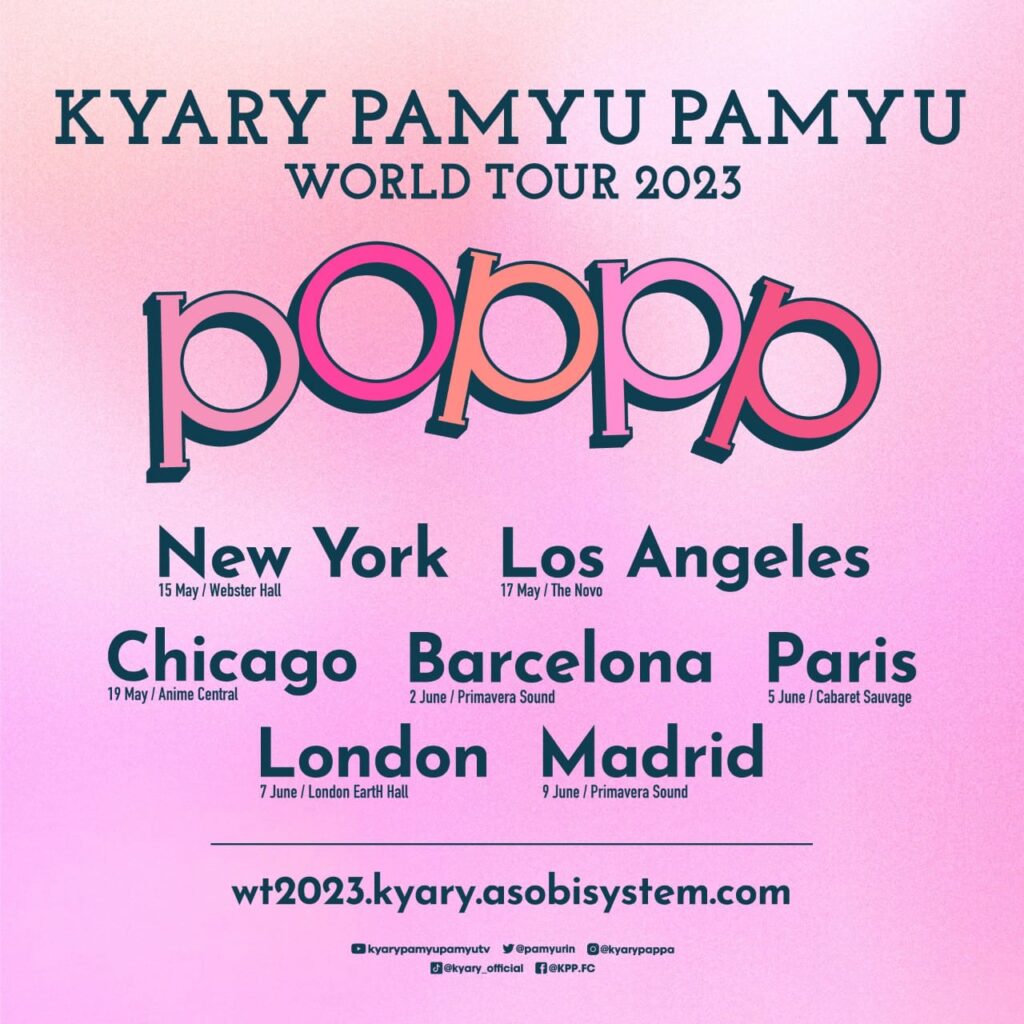 Kyary Pamyu Pamyu - WorldTour divulgacão