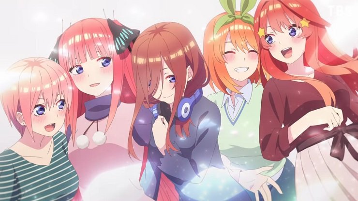 Animes In Japan 🎄 on X: INFO Ilustração especial para colaboração entre  os personagens da Sanrio e Gotoubun no Hanayome (The Quintessential  Quintuplets).  / X