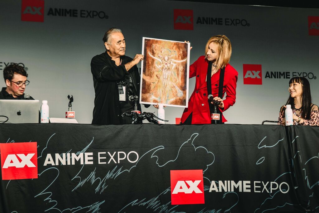 Yoshitaka Amano e YOSHIKI - Anime Expo Los Angeles