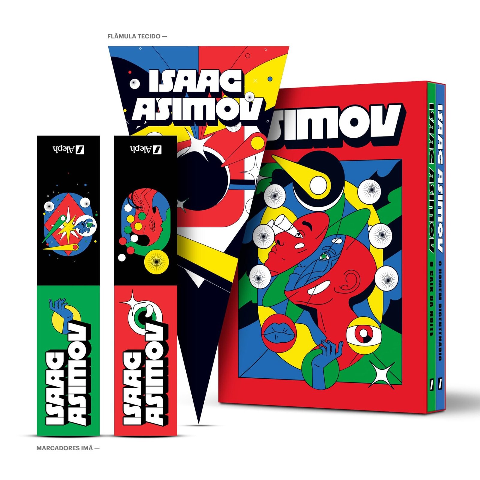 Aleph Collection Box Box Asimov traz dois clássicos de ficção científica pela Editora Aleph