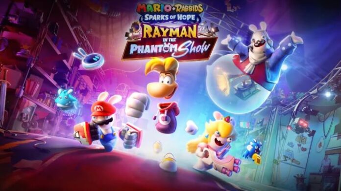 Rayman in the Phantom Show Mario + Rabbids Sparks of Hope