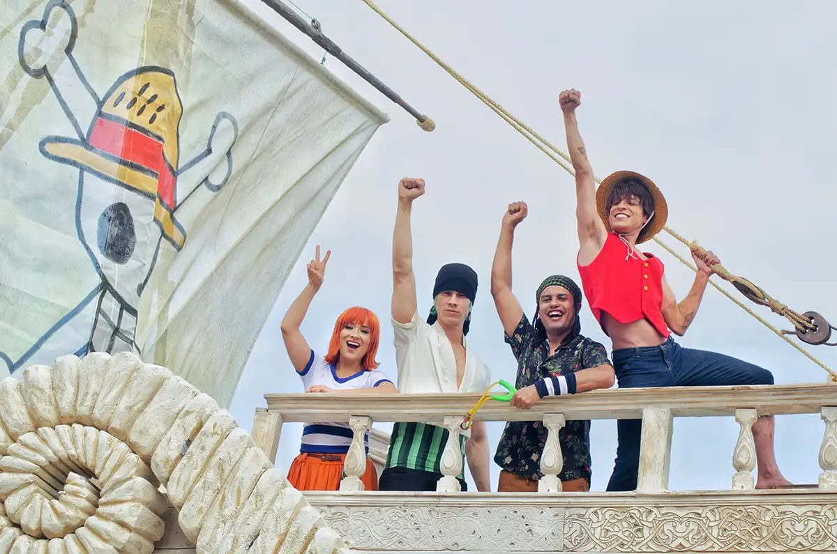 Going Merry invade Copacabana com ativação de One Piece da Netflix - Suco  de Mangá