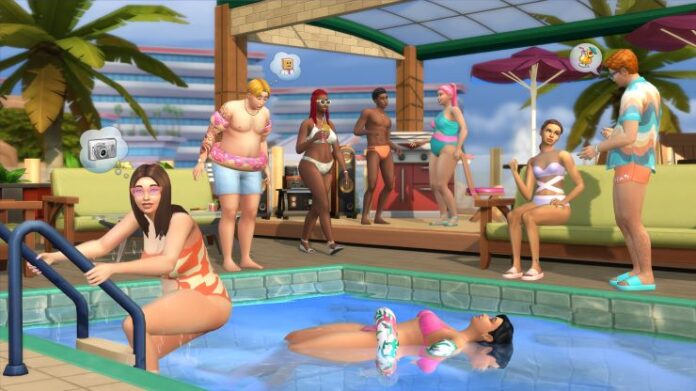 The Sims 4 Kit Estrela da Piscina thumb