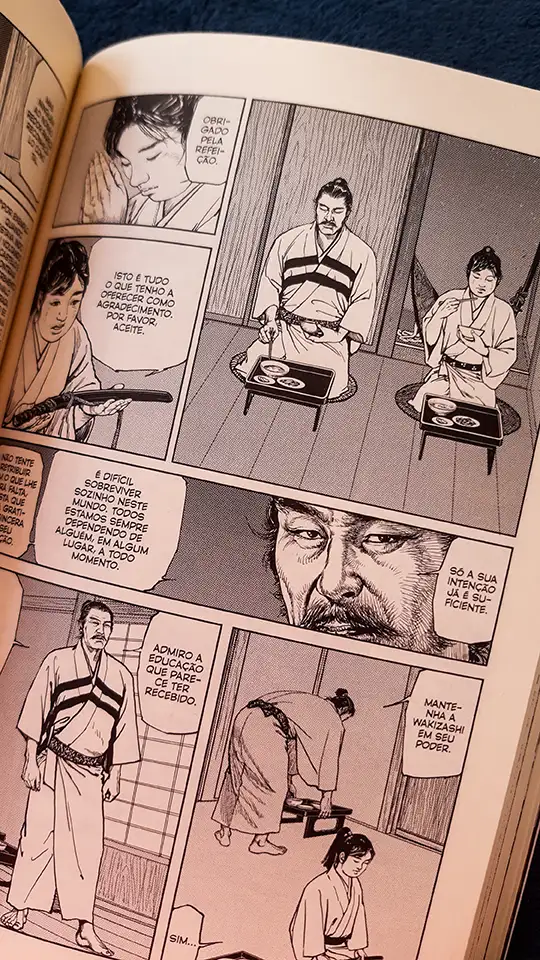 O Novo Preço da Desonra Review mangá samurai