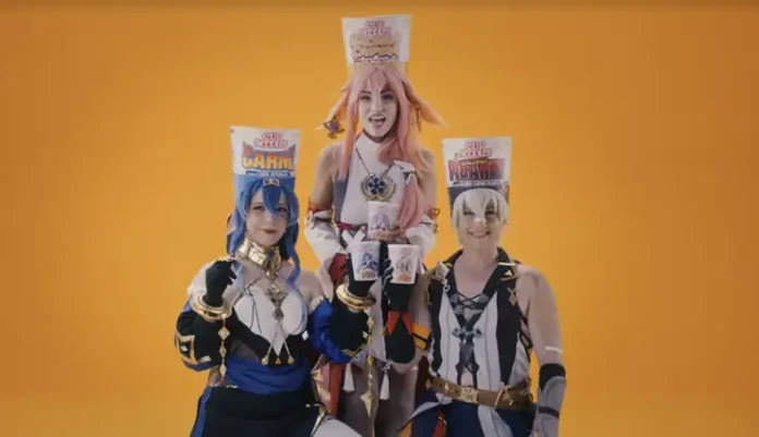 genshin impact cup noodles