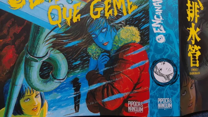 O Encanamento que Geme Junji Ito Pipoca & Nanquim