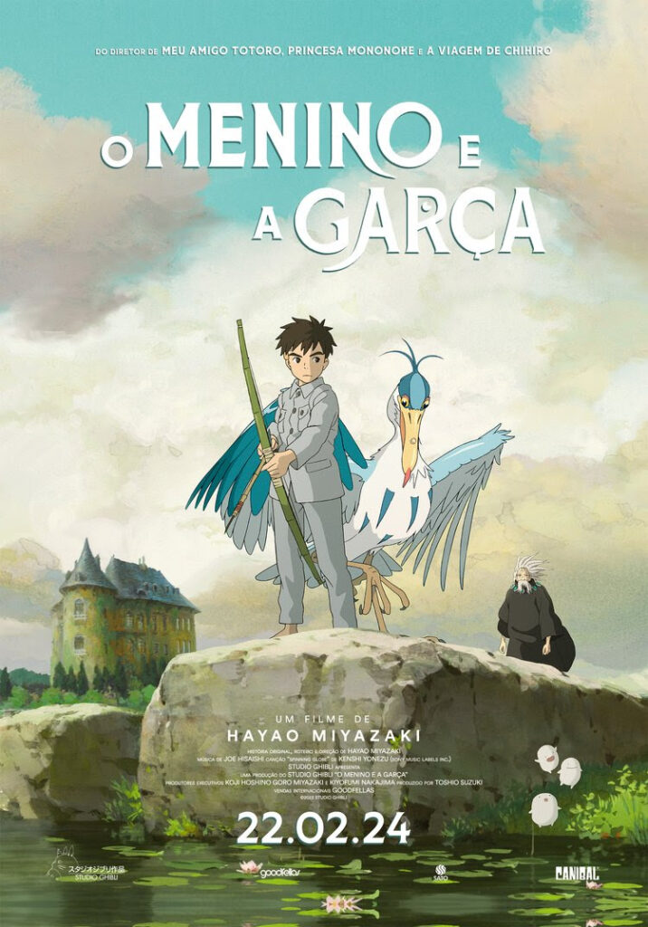O Menino e a Garça poster studio ghibli studio ghibli hayao miyazaki