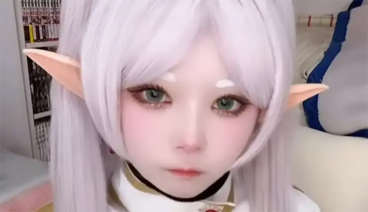 xiiaaauox frieren cosplay ousado cosplay ousado frieren