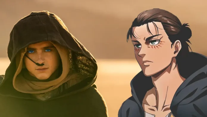 attack on titan duna dune paul atreides eren