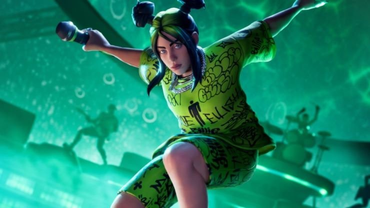 Billie-Eilish-Fortnite Fortnite Billie Eilish