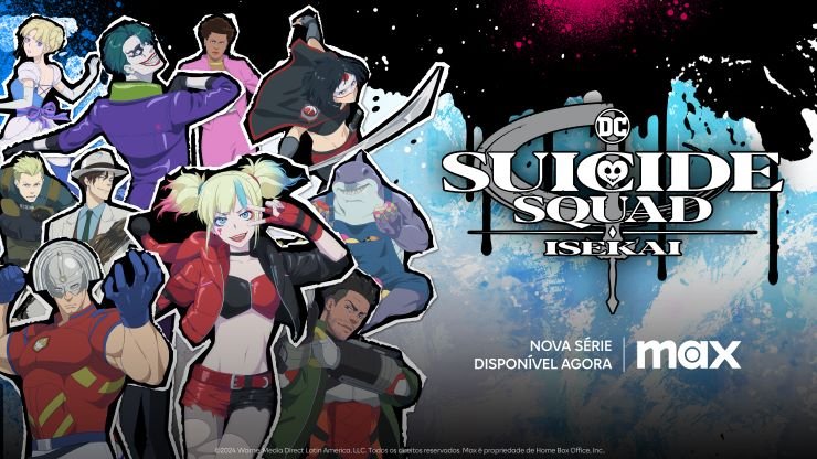 Esquadrão Suicida Isekai estreia max Esquadrão Suicida Isekai estreia Max