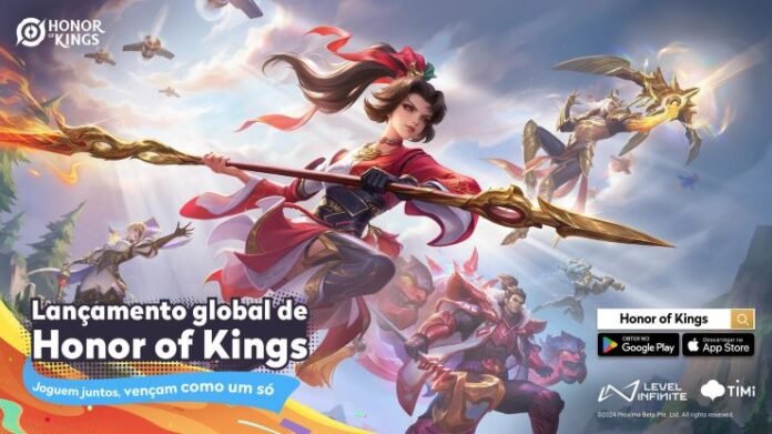 Honor Of KIngs lançamento global