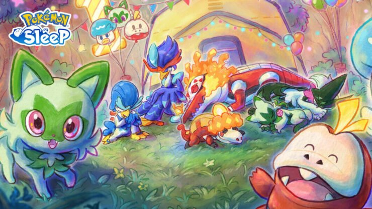 Pokémon Sleep aniversário Pokémon Sleep aniversário um ano
