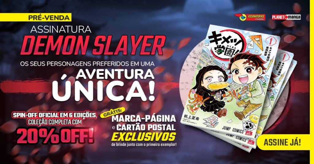 Demon Slayer: Academia capa