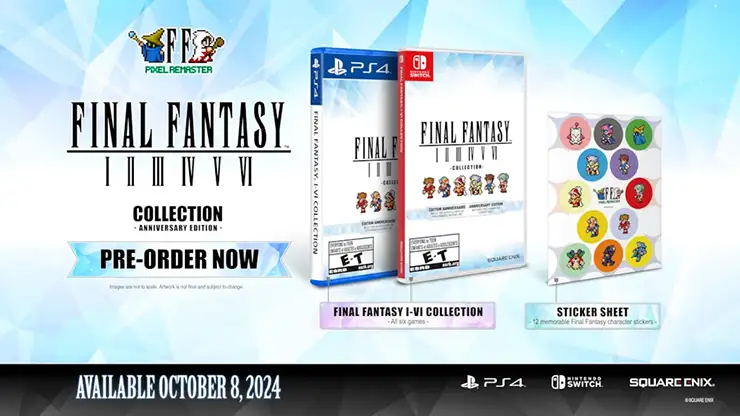 FINAL FANTASY PIXEL REMASTER anniversary edition FINAL FANTASY PIXEL REMASTER anniversary edition
