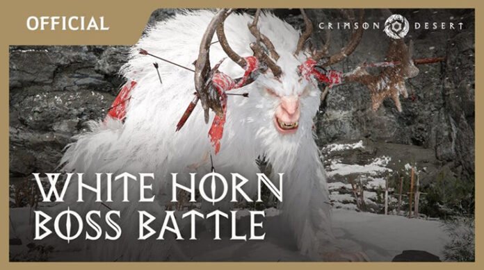 Crimson Desert White Horn Capa