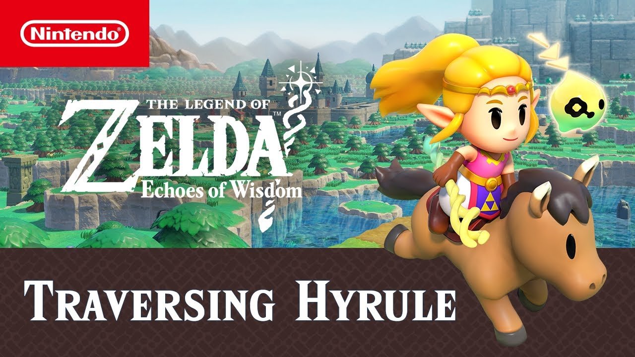 zelda echoes of wisdom trailer zelda echoes of wisdom trailer