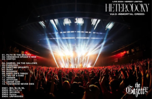 SETLIST the GazettE LIVE2024 HERESY LIMITED 【HETERODOXY Vol.3-IMMORTAL CREED-