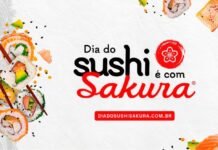 Sakura celebra o Dia do Sushi com campanha especial e brindes exclusivos Dia do Sushi Sakura