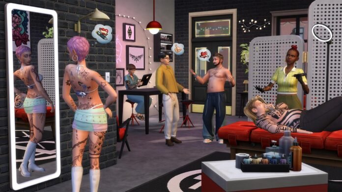 Pacote de Expansão Ócio e Negócios de The Sims 4