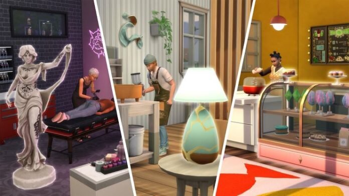 Pacote de Expansão Ócio e Negócios de The Sims 4