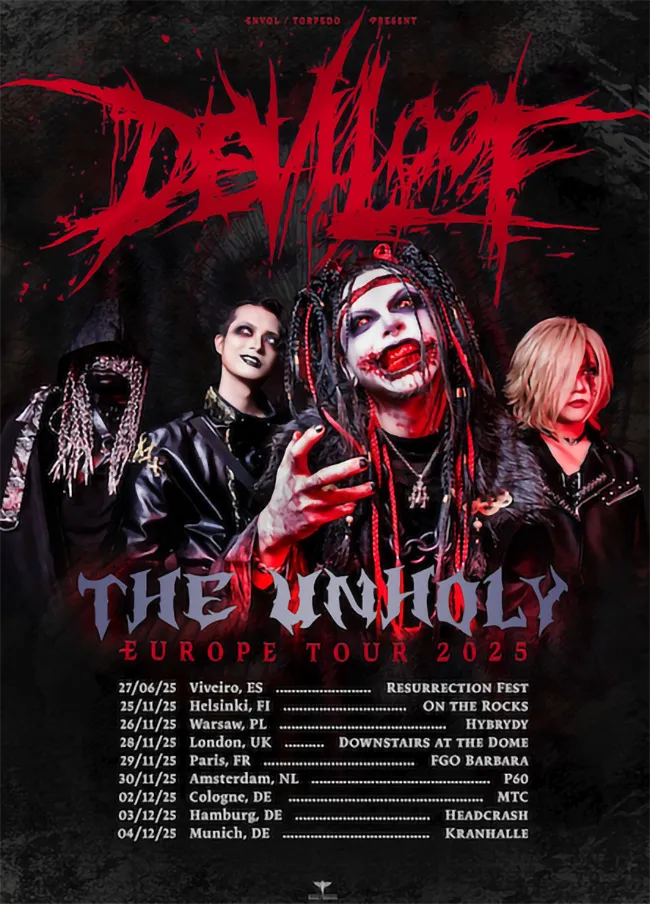 deviloof tour 2026 poster