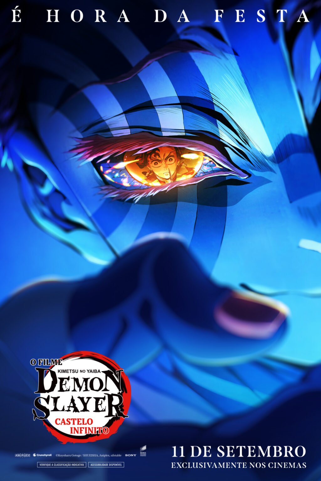 Demon Slayer: Castelo Infinito ganha novo trailer e pôster, confira
