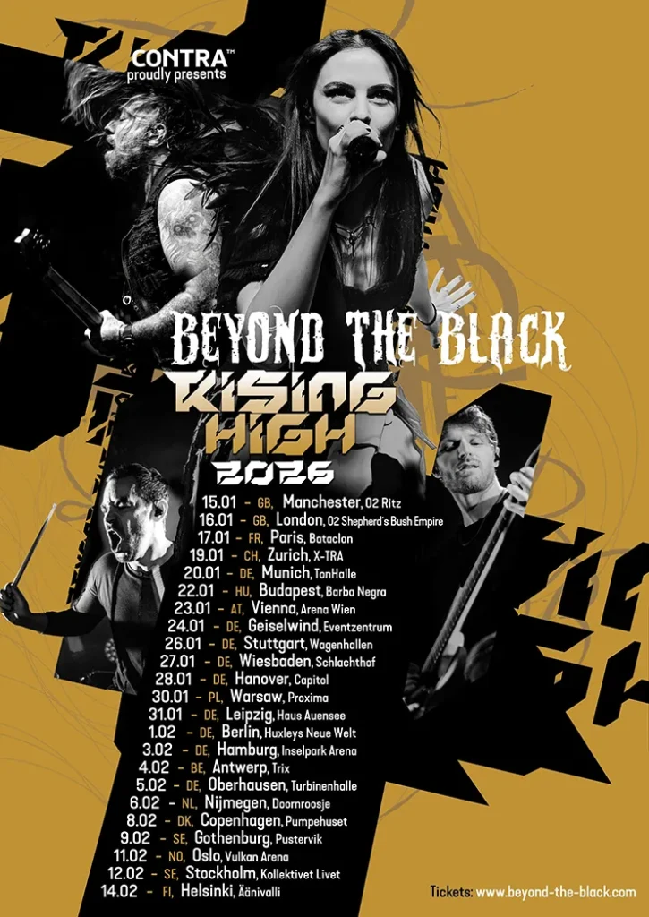 beyond the black 2025 tour