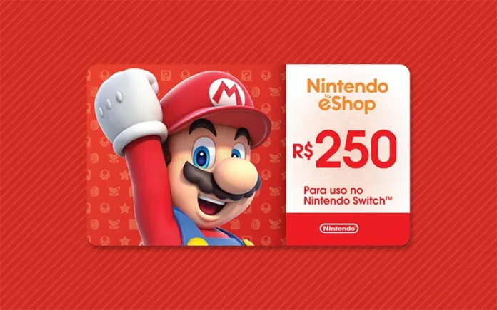 nintendo switch gift card